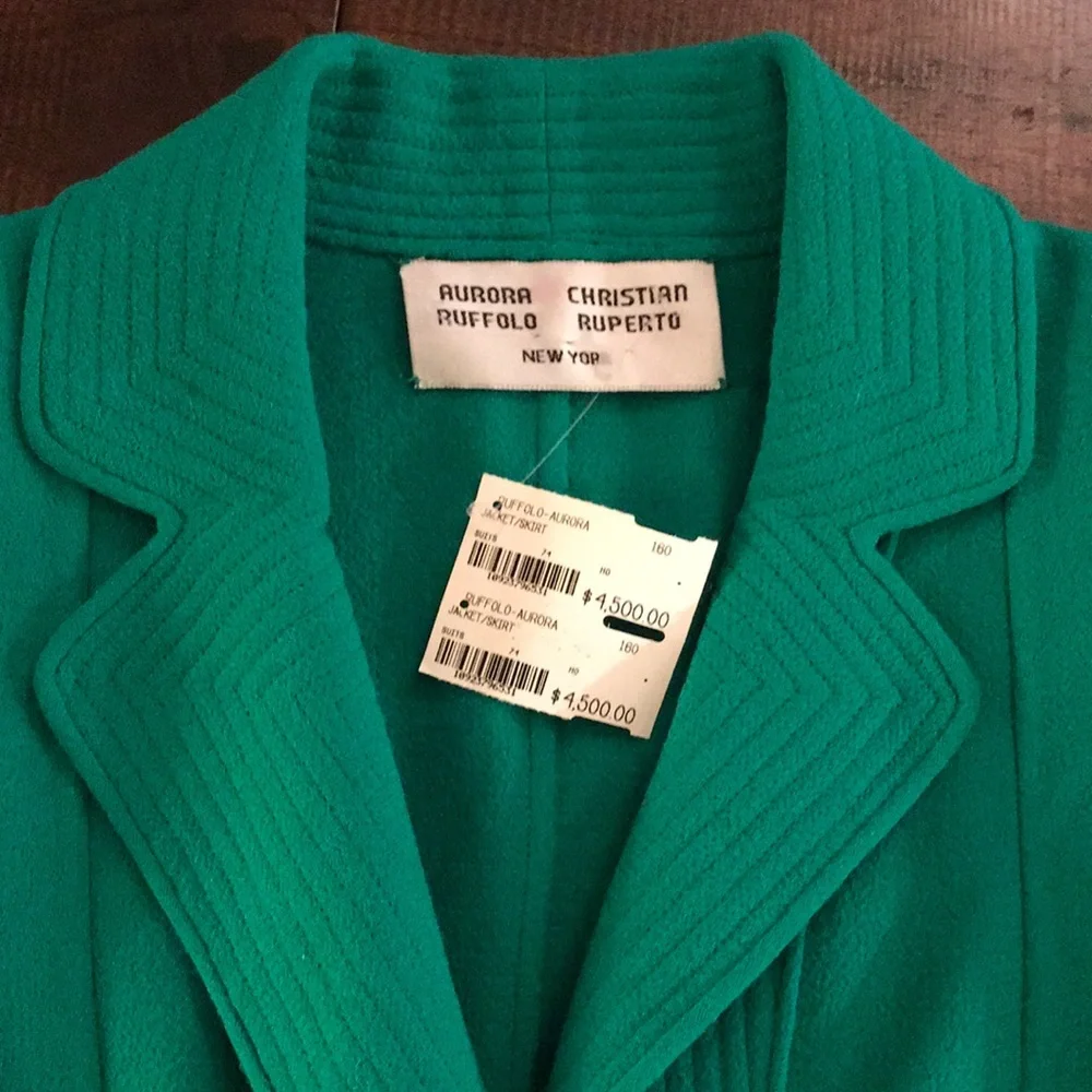 RARE Vintage Designer Duo Aurora Ruffolo/Christian Ruperto NY Blazer - Picture 5 of 10